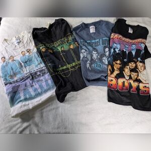 Vintage Backstreet Boys Band T-Shirt Bundle